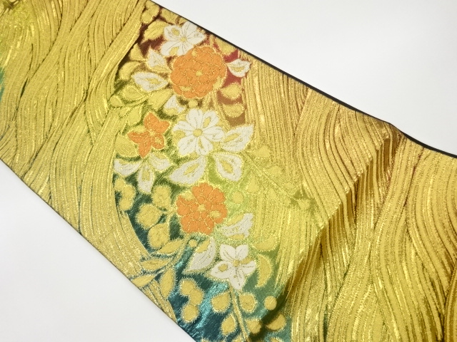 着物・帯 ] - 袋帯 リサイクル 辻ヶ花模様織出し袋帯 | 着物